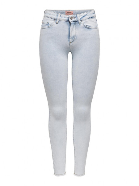 Skinny Fit Jeans mit normaler Taille
