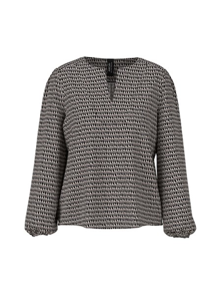Viskosebluse mit Sprinkles-Print