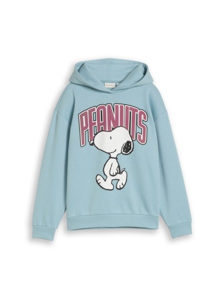 Oversize Hoodie Sweatshirt mit Snoopy-Print