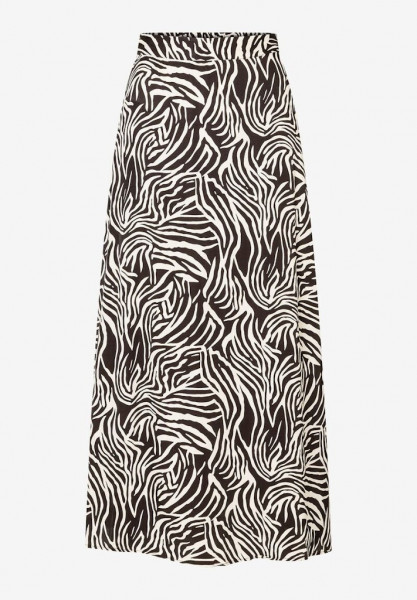 Viskoserock mit Animalprint