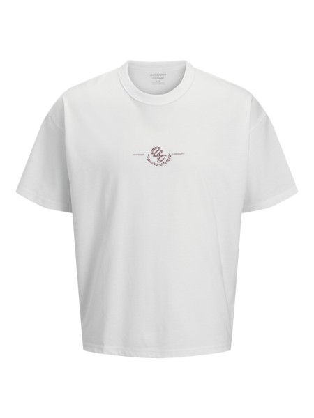 JORSANREMO TYPO TEE SS CREW NECK SN