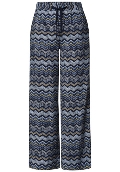 High Waist Wide Leg Hose im Loose Fit
