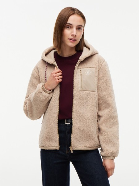 TEDDY HOOD JACKET