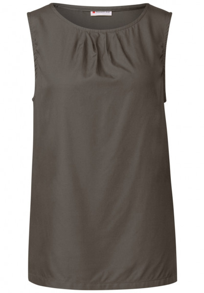 Blusentop mit Raffung