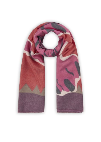 Kaschmirweicher Schal mit Tigerprint