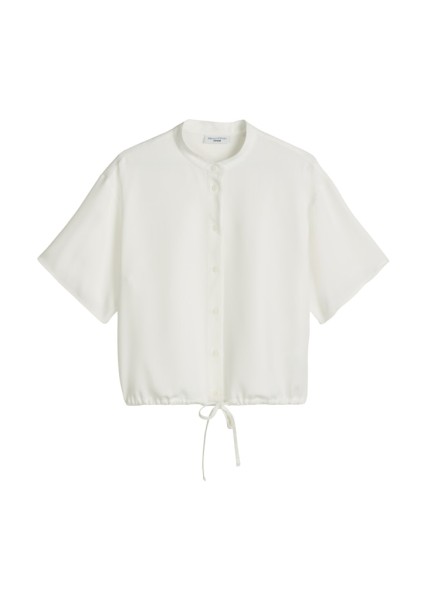 Crop-Blusenshirt relaxed