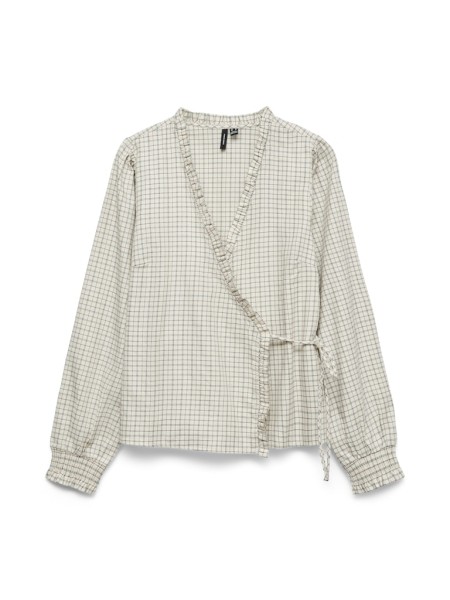 VMLOVA LS WRAP TOP WVN