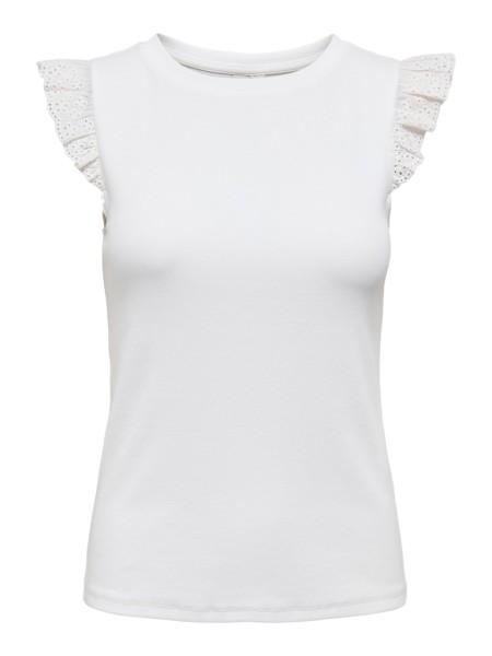 JDYSOFIA S/L FRILL TOP JRS DIA