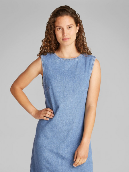 SLEEVELESS T-SHIRT DRESS