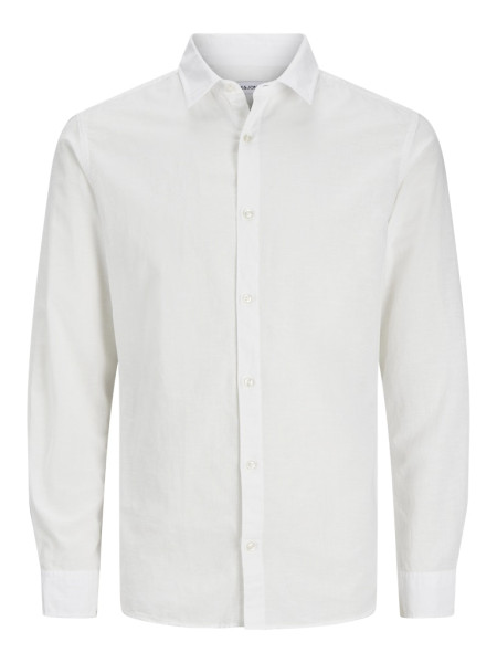 JJEBREEZE LINEN BLEND SHIRT LS SN PLS