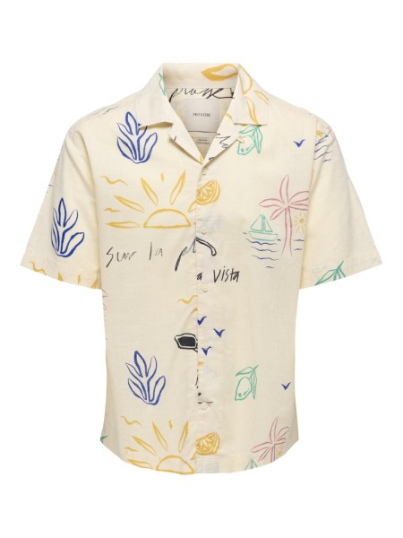 ONSLUKE RLX RESORT AOP SS SHIRT