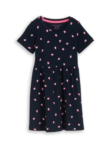 Mini-Kleid mit Rippstruktur