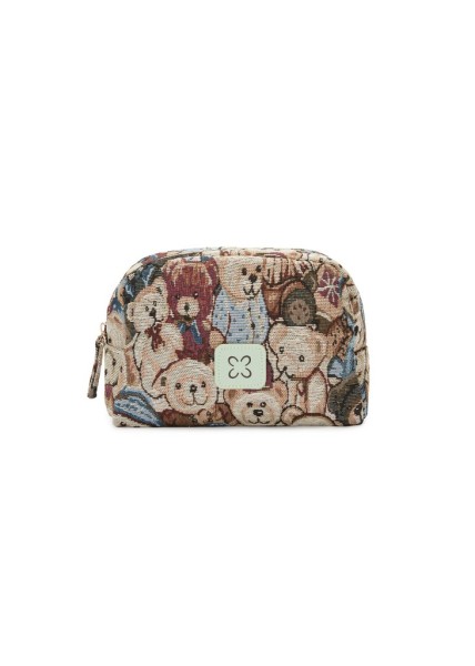 Kosmetiktasche mit Teddy-Bär-Motiven (3er-Pack)