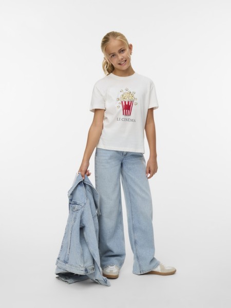 VMVANESSA LR WIDE JEANS RA339 GIRL