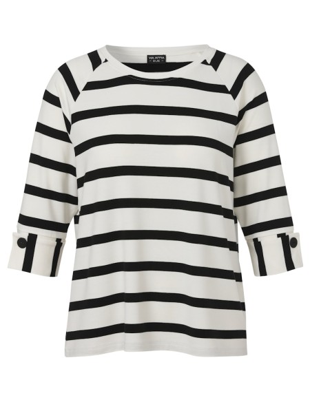 Sweatshirt Rundhals 3/4 Arm Raglan