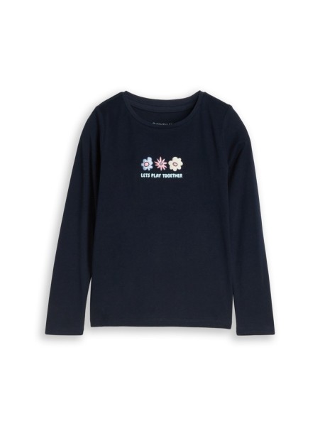 Langarmshirt mit 3D-Print