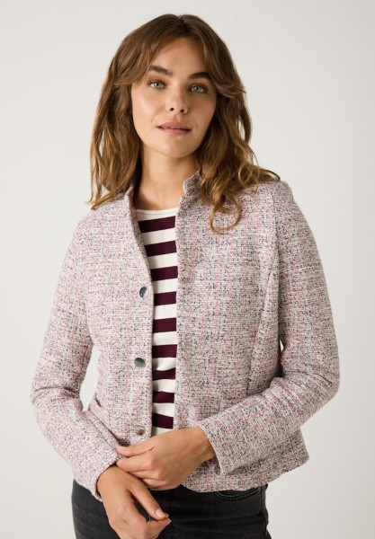 Bouclé Jerseyjacke