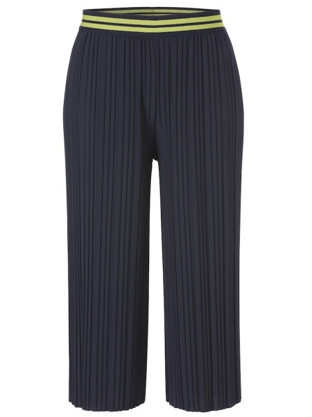 Hose 7/8 weites Bein Plissee