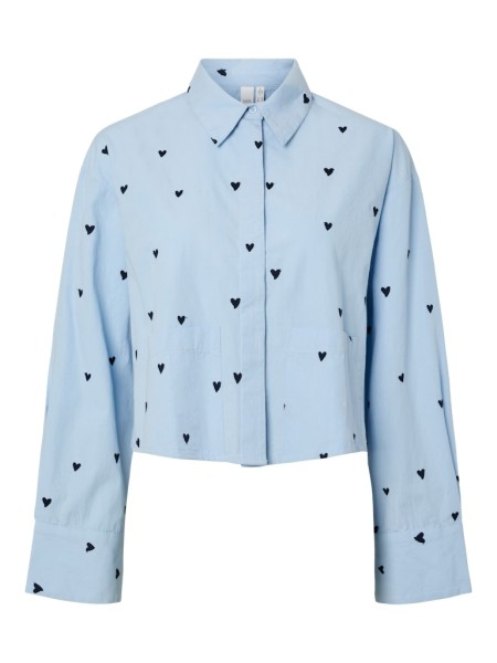 YASLEE LS SHORT EMBROIDERED SHIRT S. D2D