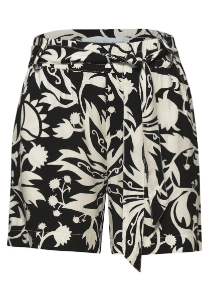 High Waist Shorts mit Gürtel