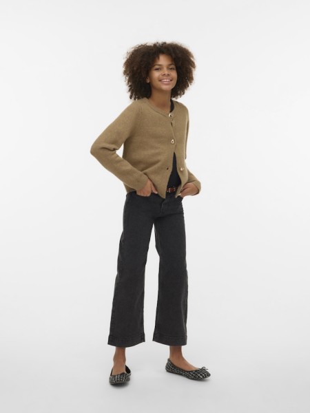 VMFIONA LS SHORT BUTTON CARDI BOO GIRL