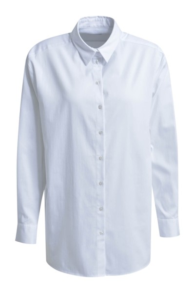 shirt blouse w/ back print 1/1 sleeve