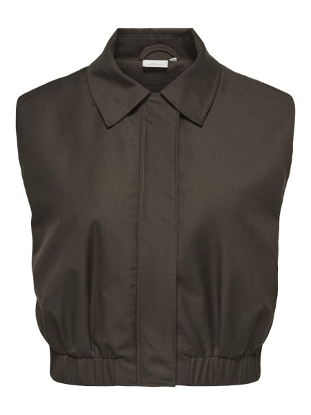 CARLISSY S/L ZIPPER VEST PNT