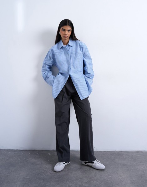 TSDEMI LS OVERSIZED SHIRT WVN