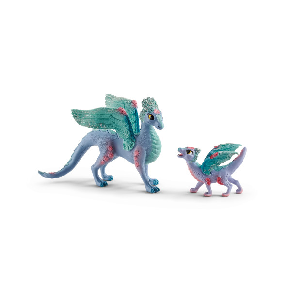 SCHLEICH 70592 Blütendrache und Baby