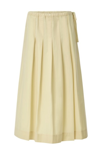 Midi cotton skirt