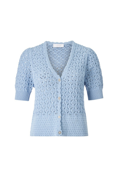 ajour cardigan recycled