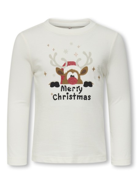 KMGXMAS LIFE YRSA CHRISTMAS L/S TOP JRS