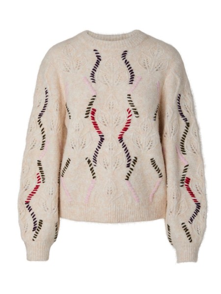 YASGABBI LS KNIT PULLOVER S.