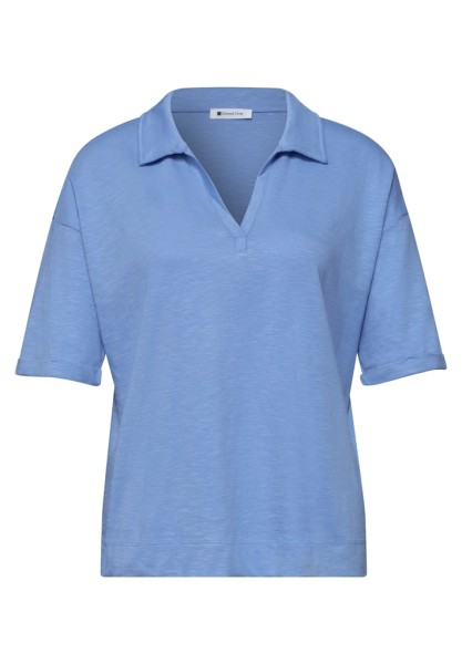 Kurzarm Poloshirt aus Jersey