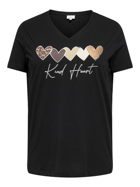 CARMAEBELL S/S V-NECK REG TEE JRS