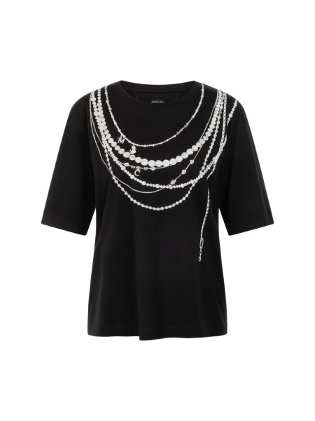 Baumwollshirt mit Aufdruck