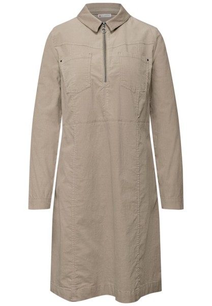 Cordkleid mit Zipper