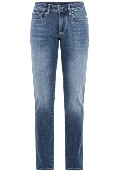 Moderne Slim Fit Jeans aus Organic Cotton-Mix