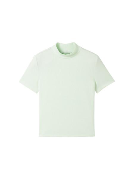Cropped T-Shirt mit Bio-Baumwolle
