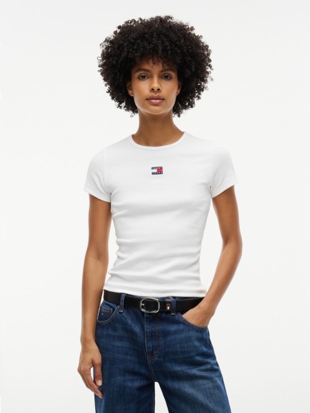 TJW SLIM BADGE RIB TEE