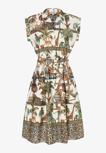 Kleid mit Jungle-Print