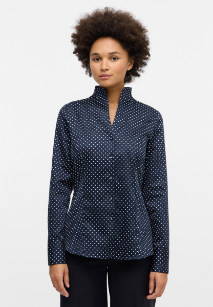 Bluse Satingewebe Langarm