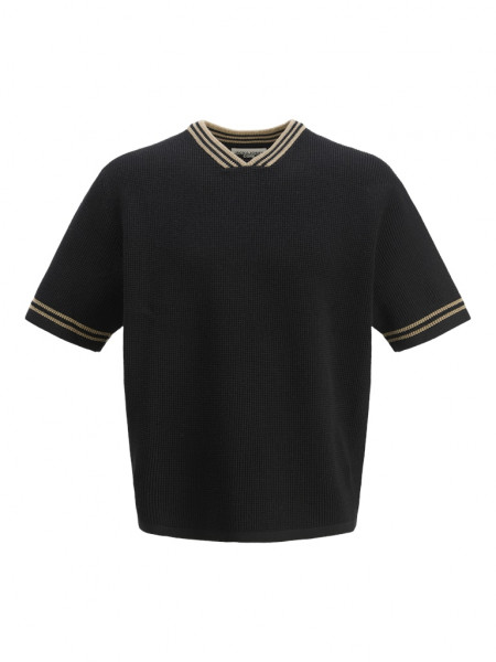 JCOHORIZON KNIT SS V-NECK