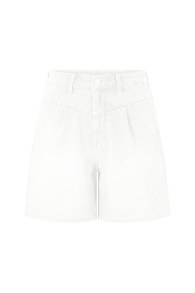 white denim shorts organic