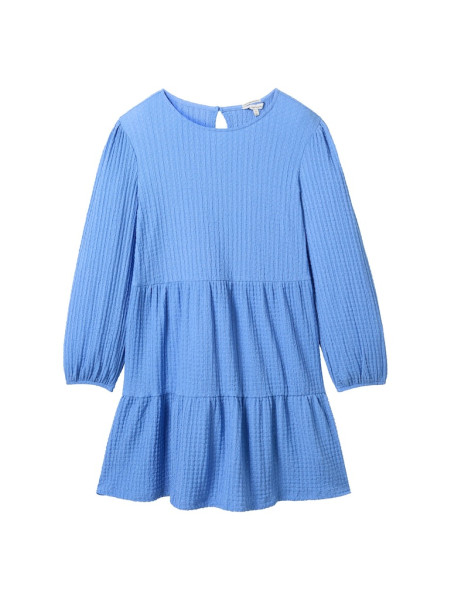 Midikleid mit recyceltem Polyester