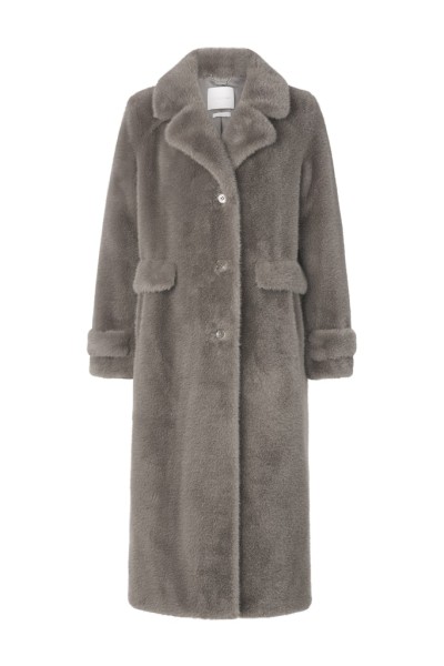 Long Faux Fur Coat