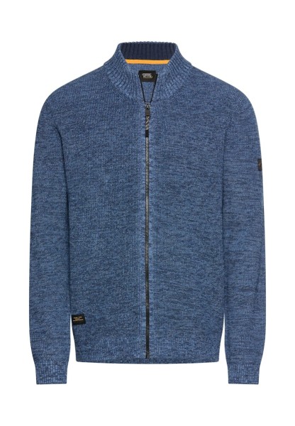 Kernige Strickjacke aus Baumwollgemisch