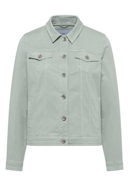 Jeansjacke mit Brusttaschen und Knöpfen
