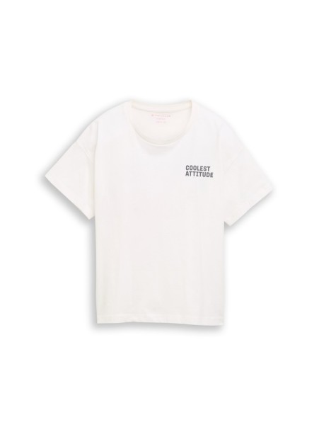 Oversize T-Shirt mit Foto-Print