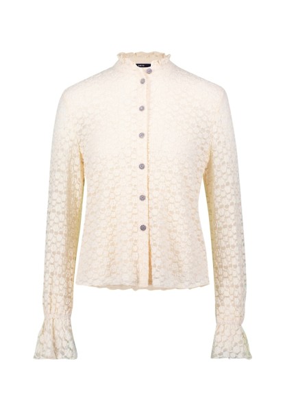 Spitzenbluse
